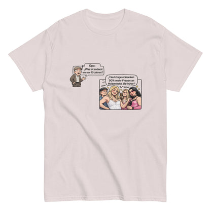 MEHR FRAUEN MIT HODENKREBS - Lustiges Herren T-Shirt - SprücheKüche - Druckfrisch & frech