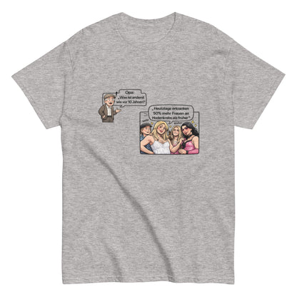 MEHR FRAUEN MIT HODENKREBS - Lustiges Herren T-Shirt - SprücheKüche - Druckfrisch & frech