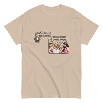 MEHR FRAUEN MIT HODENKREBS - Lustiges Herren T-Shirt - SprücheKüche - Druckfrisch & frech