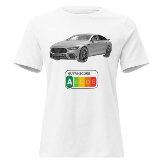 MERCEDES AMG NUTRISCORE A - Lustiges Frauen T-Shirt - SprücheKüche - Druckfrisch & frech