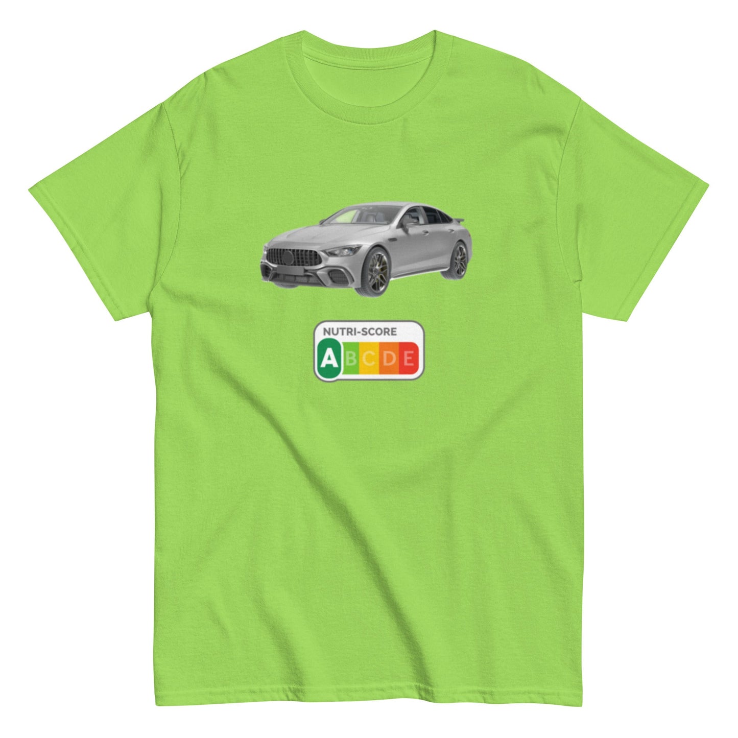 MERCEDES AMG NUTRISCORE A - Lustiges Herren T-Shirt - SprücheKüche - Druckfrisch & frech
