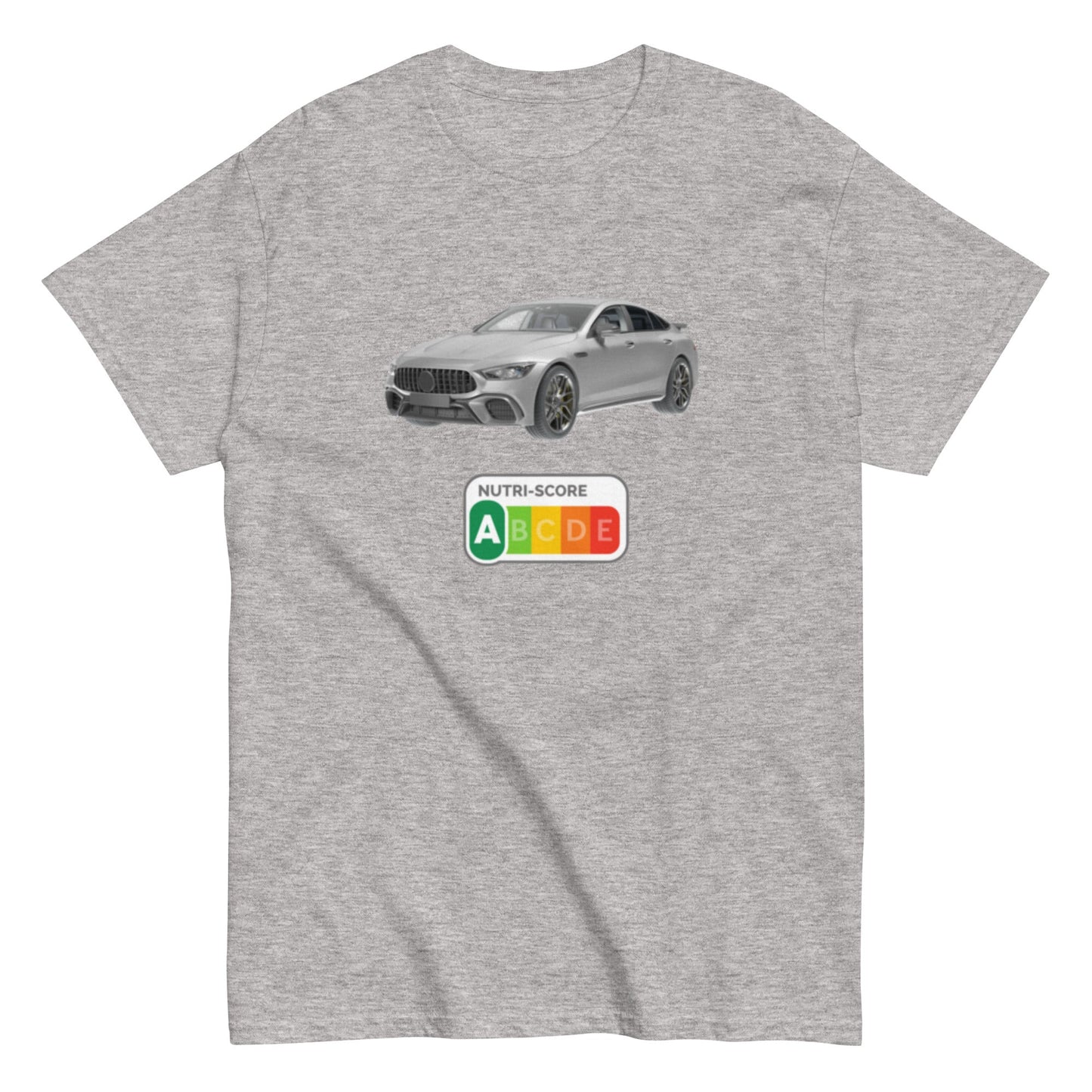 Mercedes AMG Nutriscore A - Lustiges T-Shirt, Meme Shirt, Druckfrisch & Frech, Humorvoll, Herren, Frauen, Unisex - T-Shirt - SprücheKüche - Druckfrisch & frech
