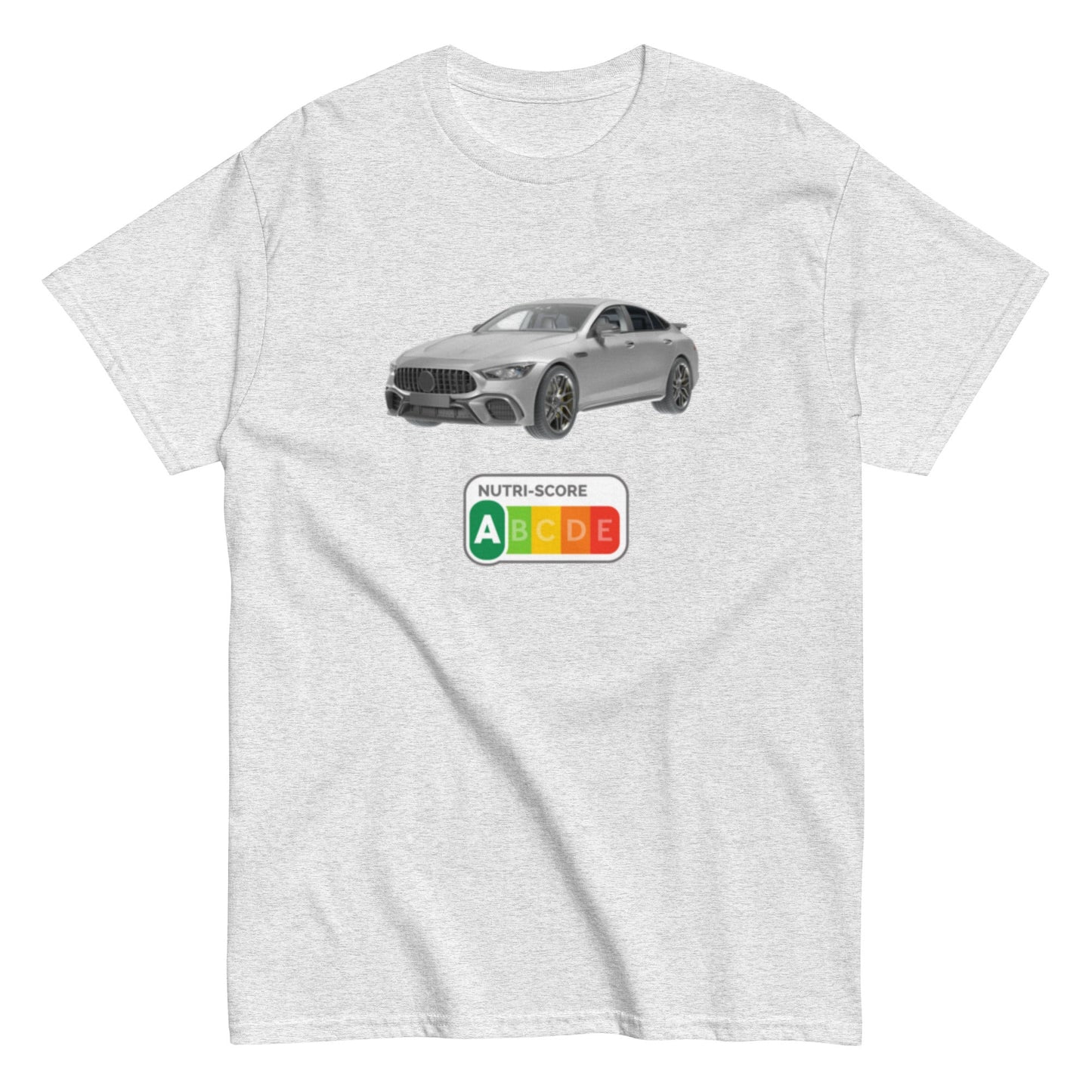 Mercedes AMG Nutriscore A - Lustiges T-Shirt, Meme Shirt, Druckfrisch & Frech, Humorvoll, Herren, Frauen, Unisex - T-Shirt - SprücheKüche - Druckfrisch & frech