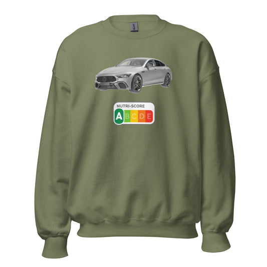 MERCEDES AMG NUTRISCORE A - Lustiges Unisex-Sweatshirt - SprücheKüche - Druckfrisch & frech