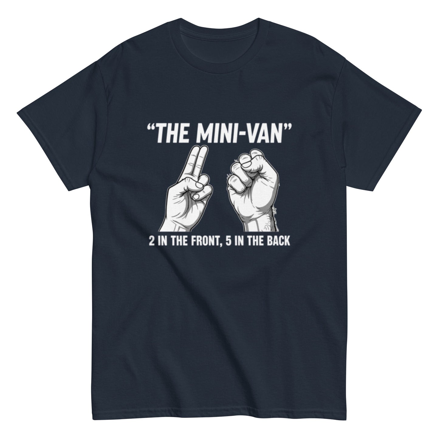 Mini-Van Wortspiel für Erwachsene - Lustiges Unisex T-Shirt - SprücheKüche - Druckfrisch & frech