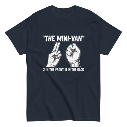 Mini-Van Wortspiel für Erwachsene - Lustiges Unisex T-Shirt - SprücheKüche - Druckfrisch & frech