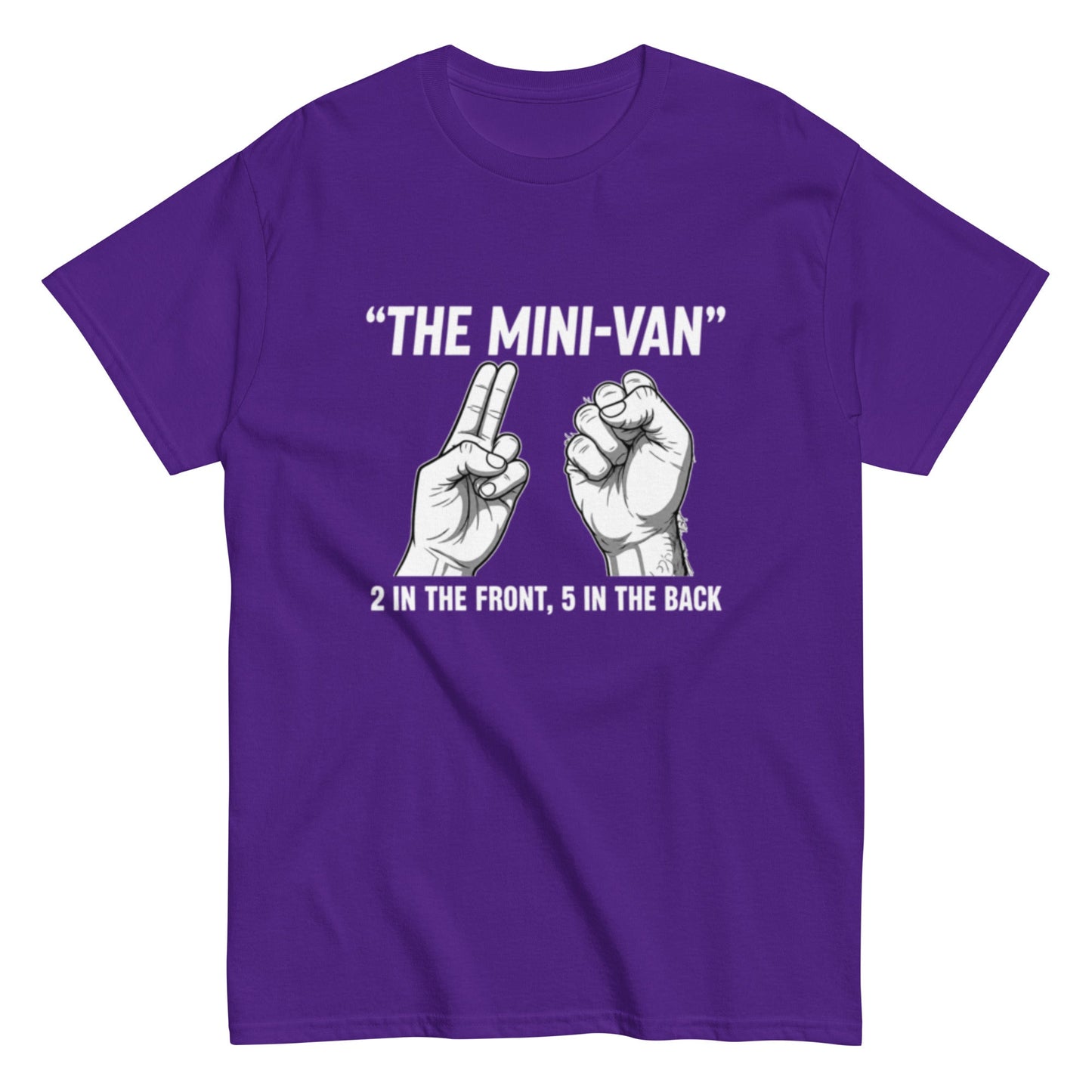 Mini-Van Wortspiel für Erwachsene - Lustiges Unisex T-Shirt - SprücheKüche - Druckfrisch & frech