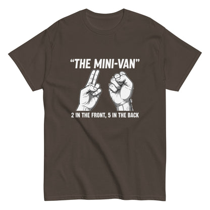 Mini-Van Wortspiel für Erwachsene - Lustiges Unisex T-Shirt - SprücheKüche - Druckfrisch & frech