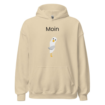 ,,Moin" Norddeutsch - Lustiger Unisex-Hoodie - SprücheKüche - Druckfrisch & frech