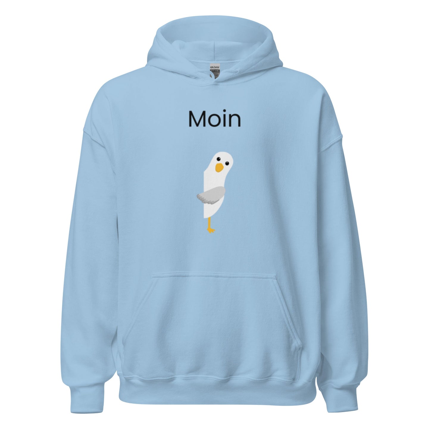 ,,Moin" Norddeutsch - Lustiger Unisex-Hoodie - SprücheKüche - Druckfrisch & frech