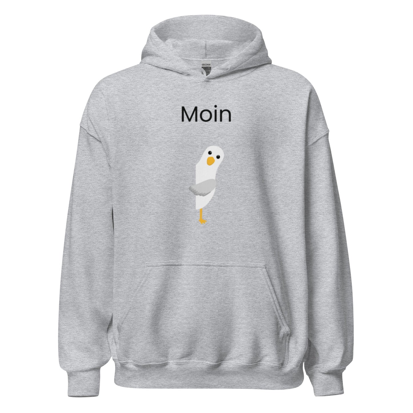 ,,Moin" Norddeutsch - Lustiger Unisex-Hoodie - SprücheKüche - Druckfrisch & frech