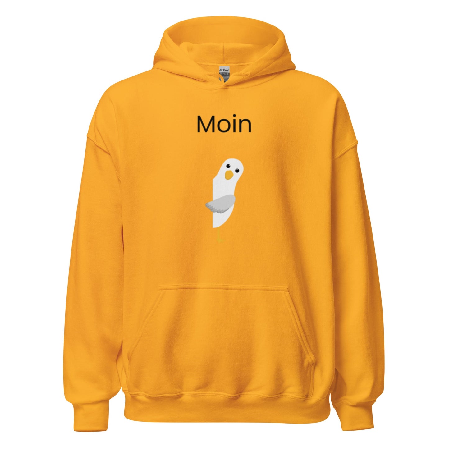 ,,Moin" Norddeutsch - Lustiger Unisex-Hoodie - SprücheKüche - Druckfrisch & frech