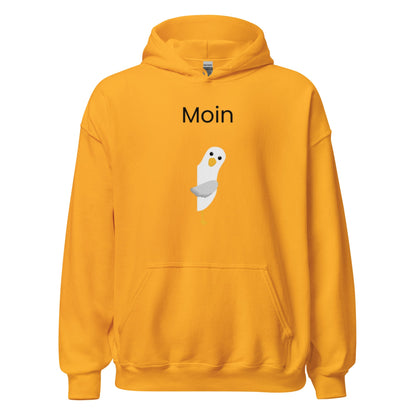 ,,Moin" Norddeutsch - Lustiger Unisex-Hoodie - SprücheKüche - Druckfrisch & frech