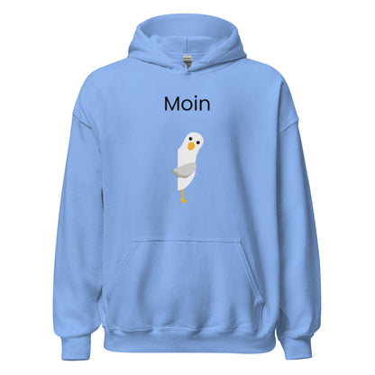 ,,Moin" Norddeutsch - Lustiger Unisex-Hoodie - SprücheKüche - Druckfrisch & frech