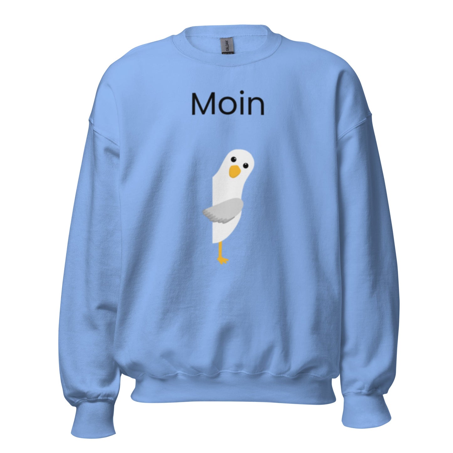 ,,Moin" Norddeutsch - Lustiger Unisex-Sweatshirt - SprücheKüche - Druckfrisch & frech