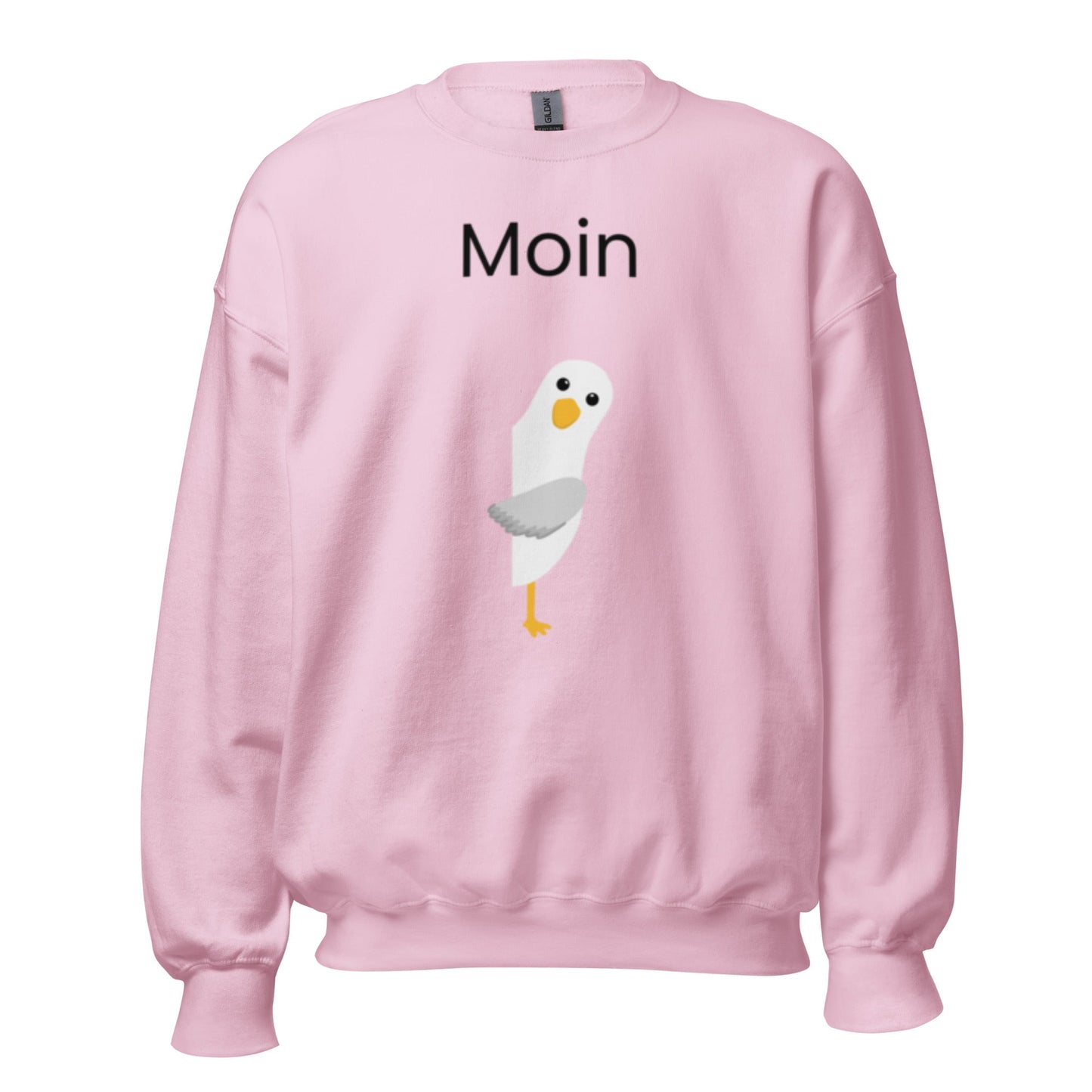 ,,Moin" Norddeutsch - Lustiger Unisex-Sweatshirt - SprücheKüche - Druckfrisch & frech