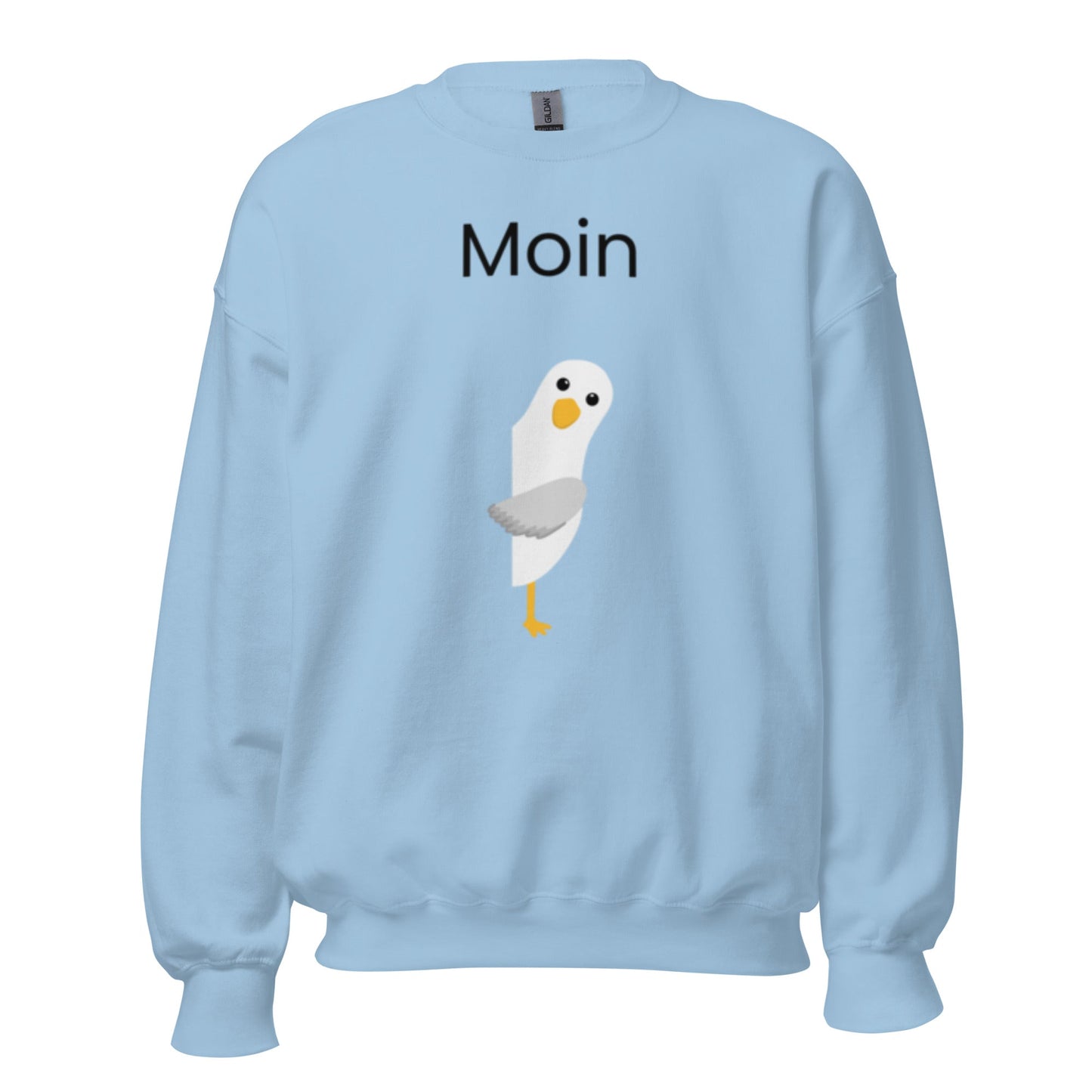 ,,Moin" Norddeutsch - Lustiger Unisex-Sweatshirt - SprücheKüche - Druckfrisch & frech