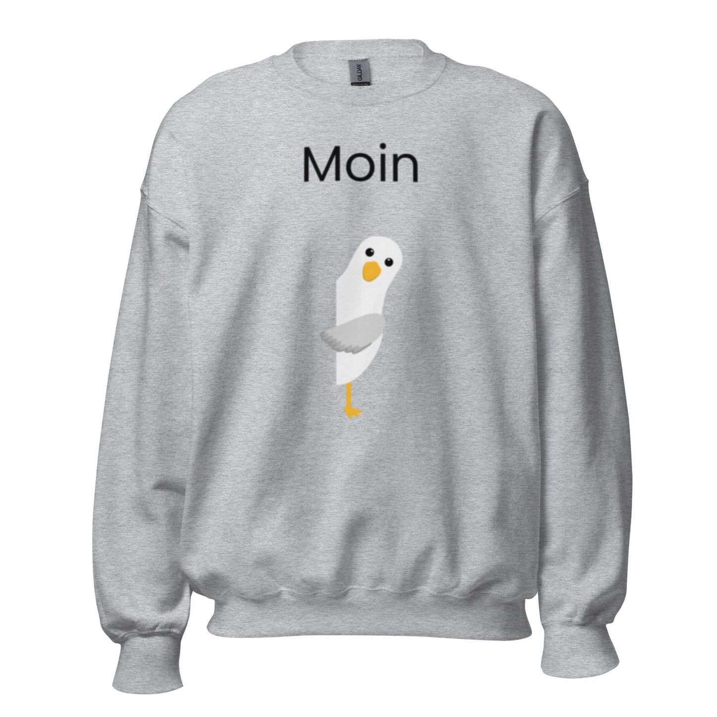 ,,Moin" Norddeutsch - Lustiger Unisex-Sweatshirt - SprücheKüche - Druckfrisch & frech