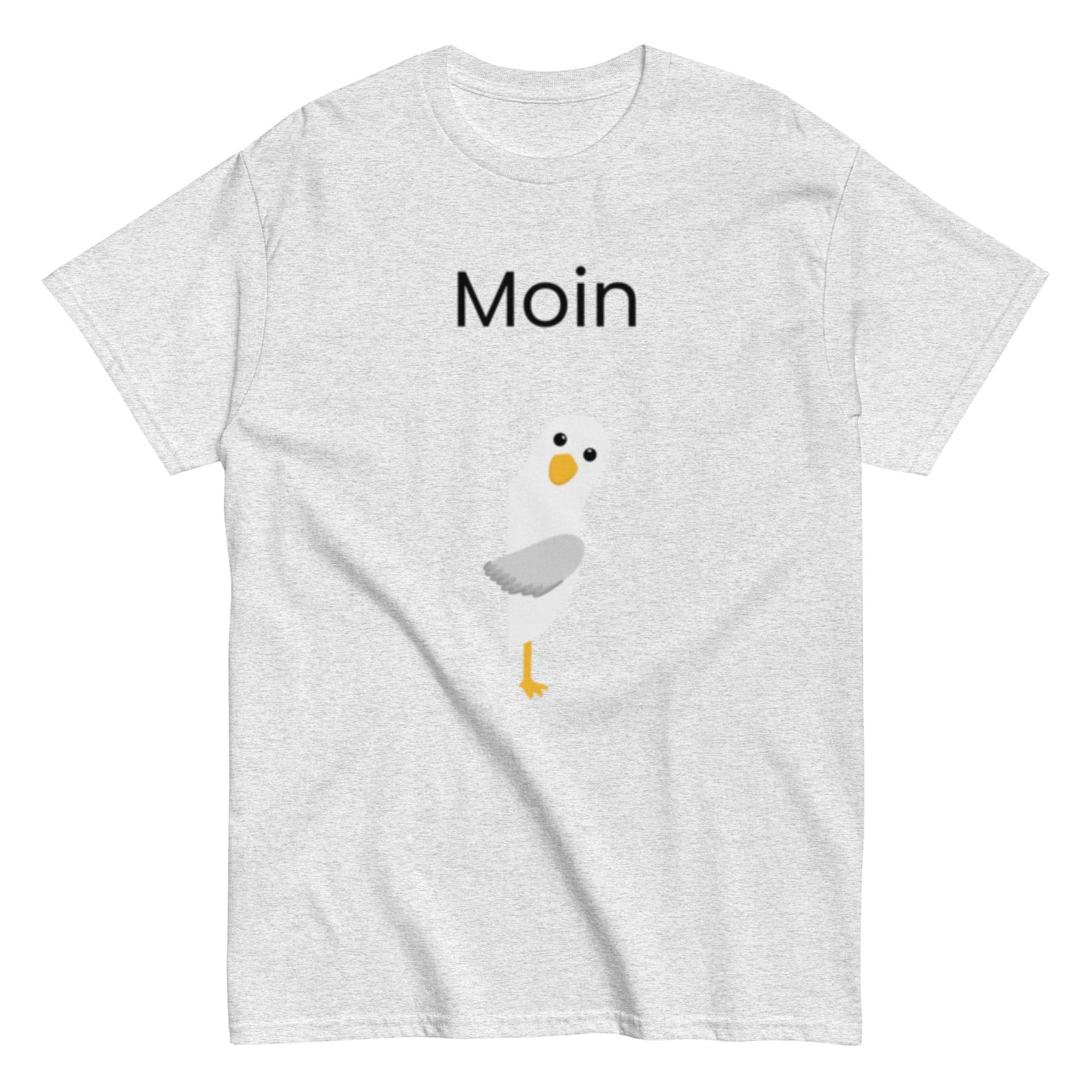,,Moin" Norddeutsch - Lustiges Herren T-Shirt - SprücheKüche - Druckfrisch & frech