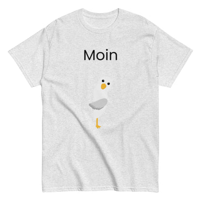 ,,Moin" Norddeutsch - Lustiges Herren T-Shirt - SprücheKüche - Druckfrisch & frech
