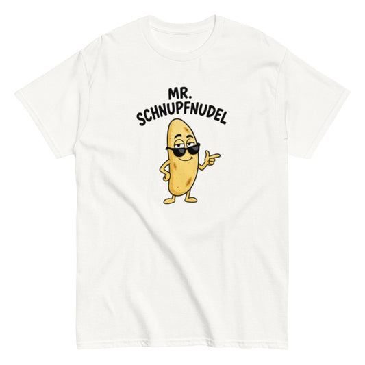 Mr. SCHNUPFNUDEL - Lustiges Herren T-Shirt - SprücheKüche - Druckfrisch & frech
