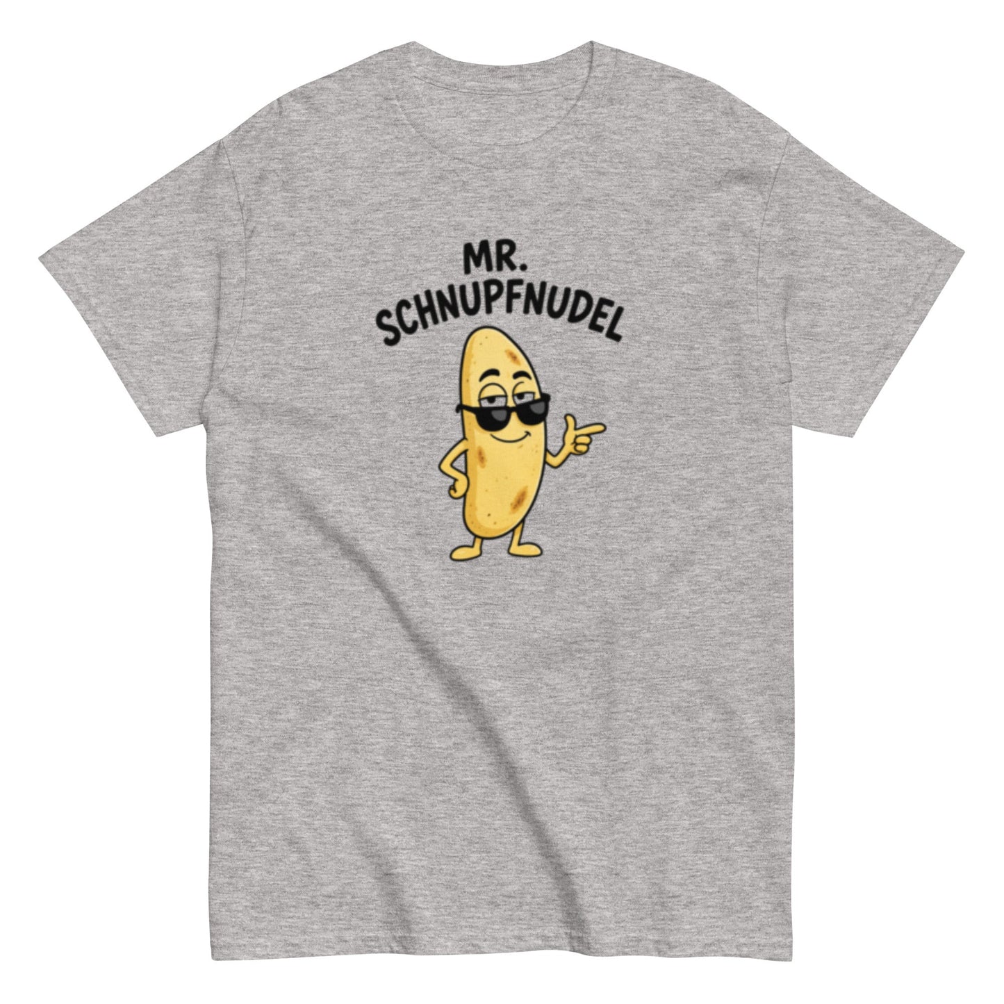Mr. Schnupfnudel - Lustiges T-Shirt, Humorvoll, Meme, Perfekte Geschenkidee, Herren, Frauen, Unisex - T-Shirt - SprücheKüche - Druckfrisch & frech