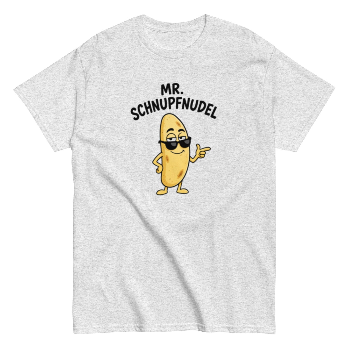 Mr. Schnupfnudel - Lustiges T-Shirt, Humorvoll, Meme, Perfekte Geschenkidee, Herren, Frauen, Unisex - T-Shirt - SprücheKüche - Druckfrisch & frech