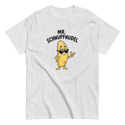 Mr. Schnupfnudel - Lustiges T-Shirt, Humorvoll, Meme, Perfekte Geschenkidee, Herren, Frauen, Unisex - T-Shirt - SprücheKüche - Druckfrisch & frech