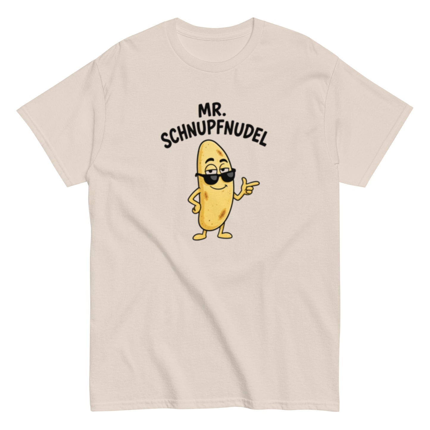 Mr. Schnupfnudel - Lustiges T-Shirt, Humorvoll, Meme, Perfekte Geschenkidee, Herren, Frauen, Unisex - T-Shirt - SprücheKüche - Druckfrisch & frech