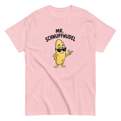 Mr. Schnupfnudel - Lustiges T-Shirt, Humorvoll, Meme, Perfekte Geschenkidee, Herren, Frauen, Unisex - T-Shirt - SprücheKüche - Druckfrisch & frech