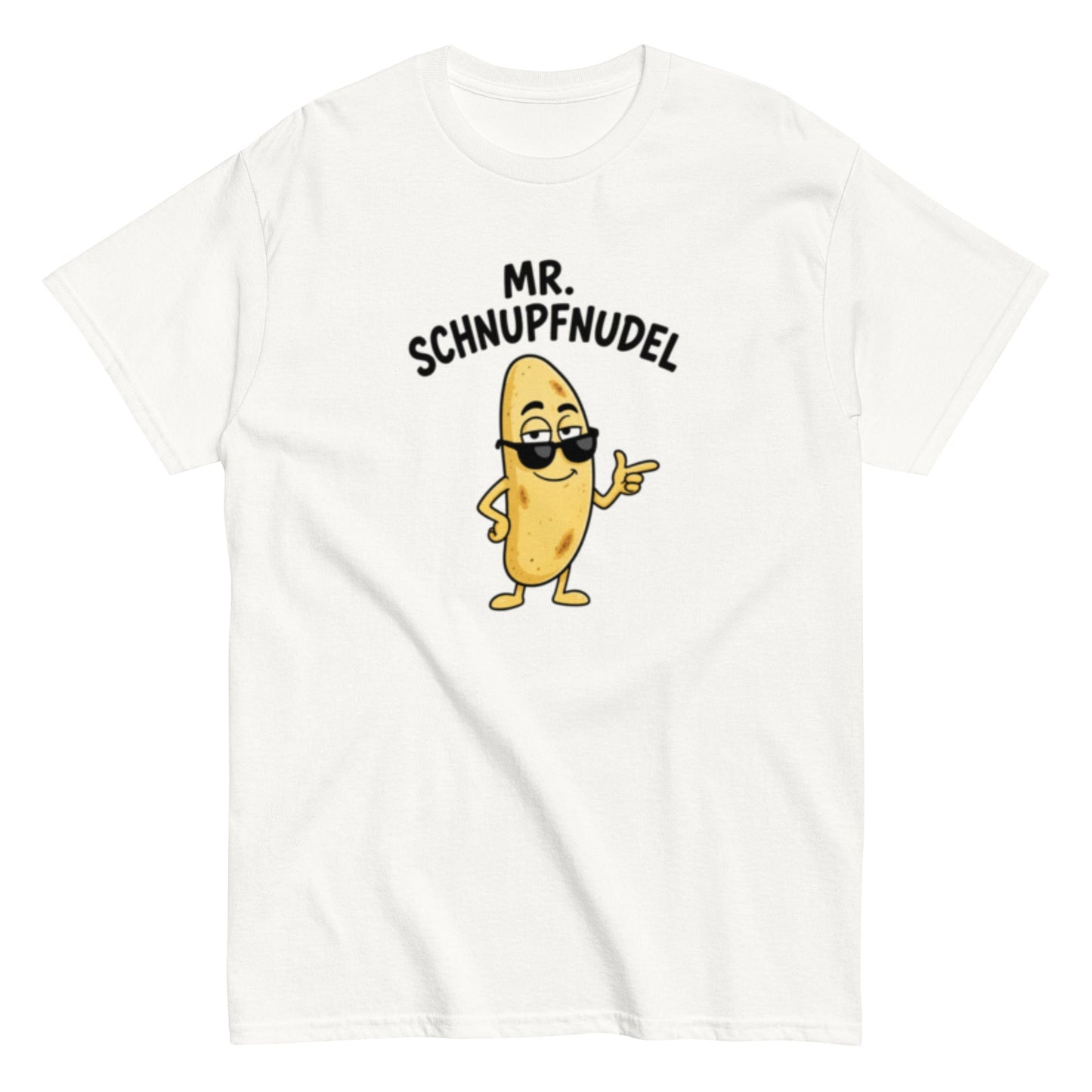 Mr. Schnupfnudel - Lustiges T-Shirt, Humorvoll, Meme, Perfekte Geschenkidee, Herren, Frauen, Unisex - T-Shirt - SprücheKüche - Druckfrisch & frech