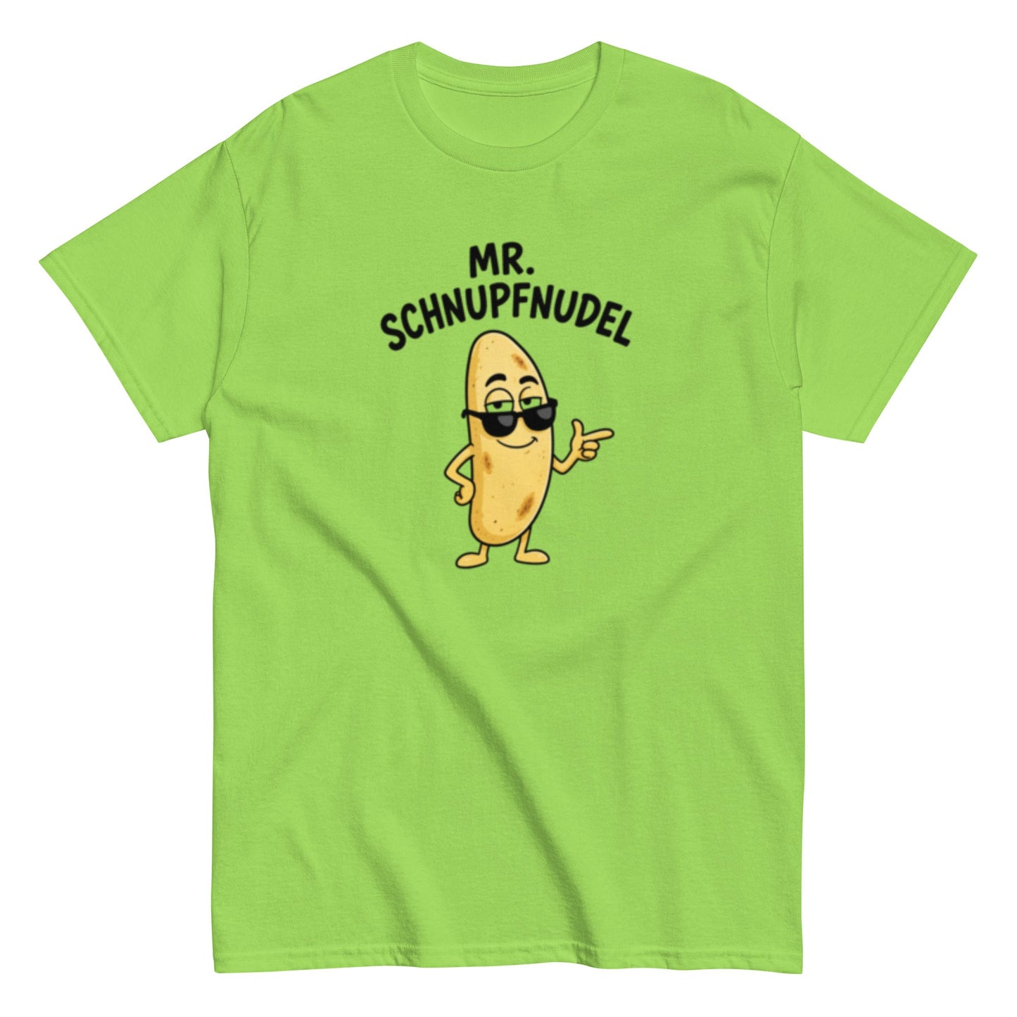 Mr. Schnupfnudel - Lustiges T-Shirt, Humorvoll, Meme, Perfekte Geschenkidee, Herren, Frauen, Unisex - T-Shirt - SprücheKüche - Druckfrisch & frech