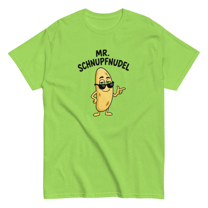 Mr. Schnupfnudel - Lustiges T-Shirt, Humorvoll, Meme, Perfekte Geschenkidee, Herren, Frauen, Unisex - T-Shirt - SprücheKüche - Druckfrisch & frech