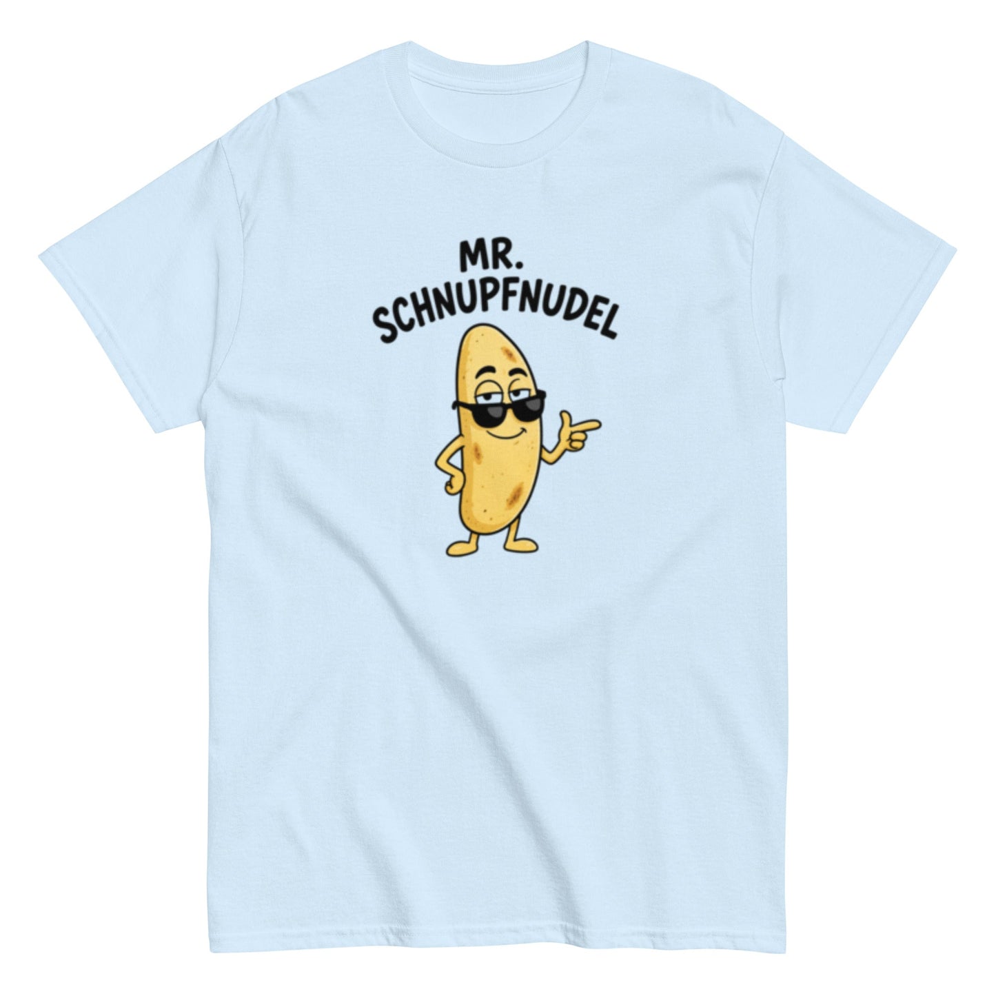 Mr. Schnupfnudel - Lustiges T-Shirt, Humorvoll, Meme, Perfekte Geschenkidee, Herren, Frauen, Unisex - T-Shirt - SprücheKüche - Druckfrisch & frech