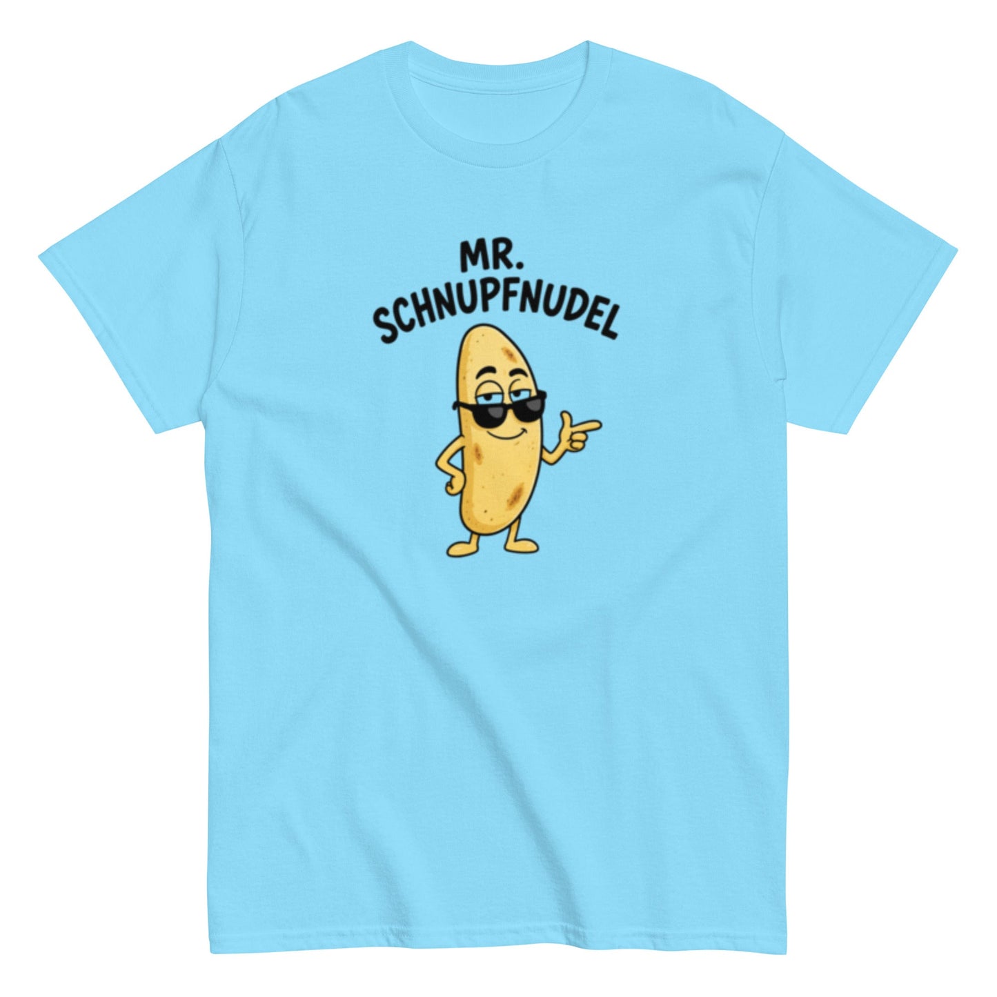 Mr. Schnupfnudel - Lustiges T-Shirt, Humorvoll, Meme, Perfekte Geschenkidee, Herren, Frauen, Unisex - T-Shirt - SprücheKüche - Druckfrisch & frech