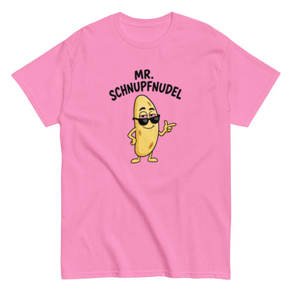 Mr. Schnupfnudel - Lustiges T-Shirt, Humorvoll, Meme, Perfekte Geschenkidee, Herren, Frauen, Unisex - T-Shirt - SprücheKüche - Druckfrisch & frech