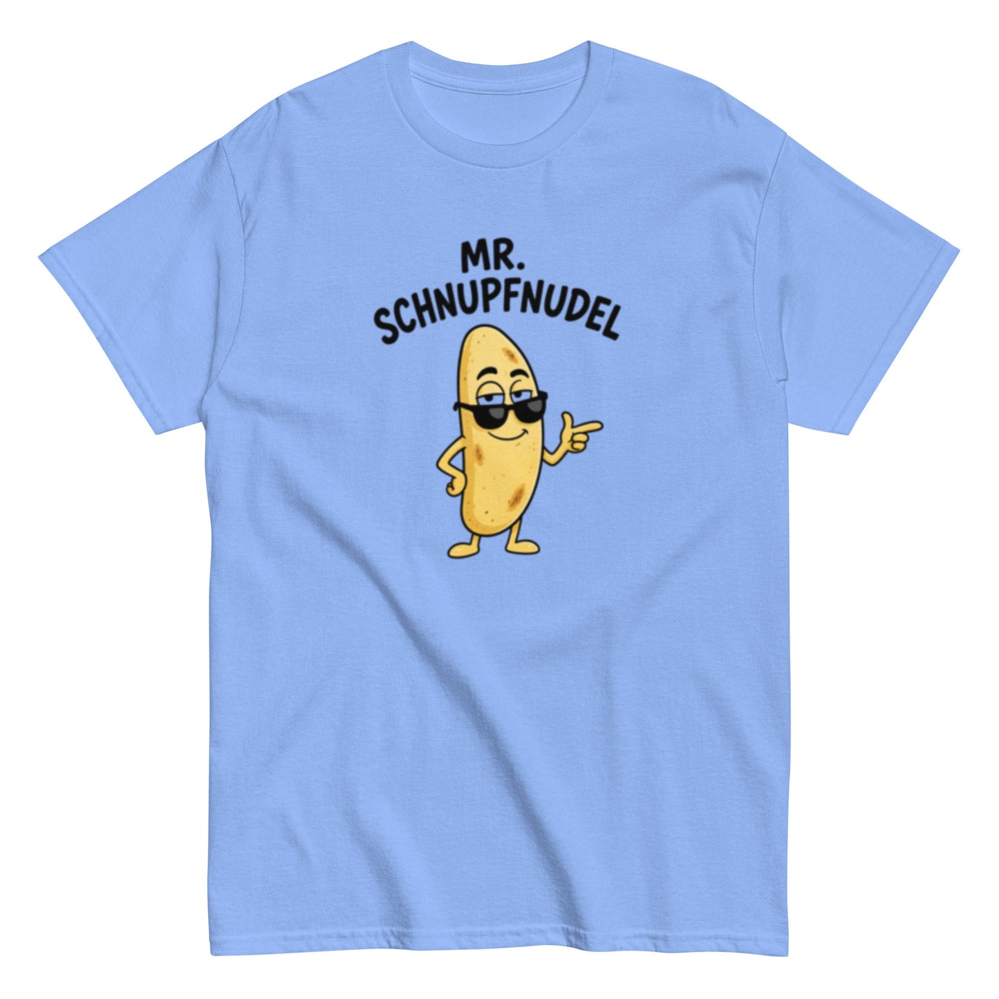 Mr. Schnupfnudel - Lustiges T-Shirt, Humorvoll, Meme, Perfekte Geschenkidee, Herren, Frauen, Unisex - T-Shirt - SprücheKüche - Druckfrisch & frech