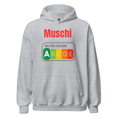 Muschi Nutriscore A - Lustiger Unisex - Hoodie