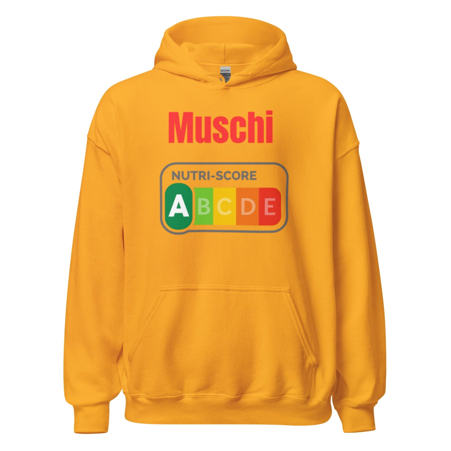 Muschi Nutriscore A - Lustiger Unisex - Hoodie