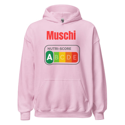 Muschi Nutriscore A - Lustiger Unisex - Hoodie