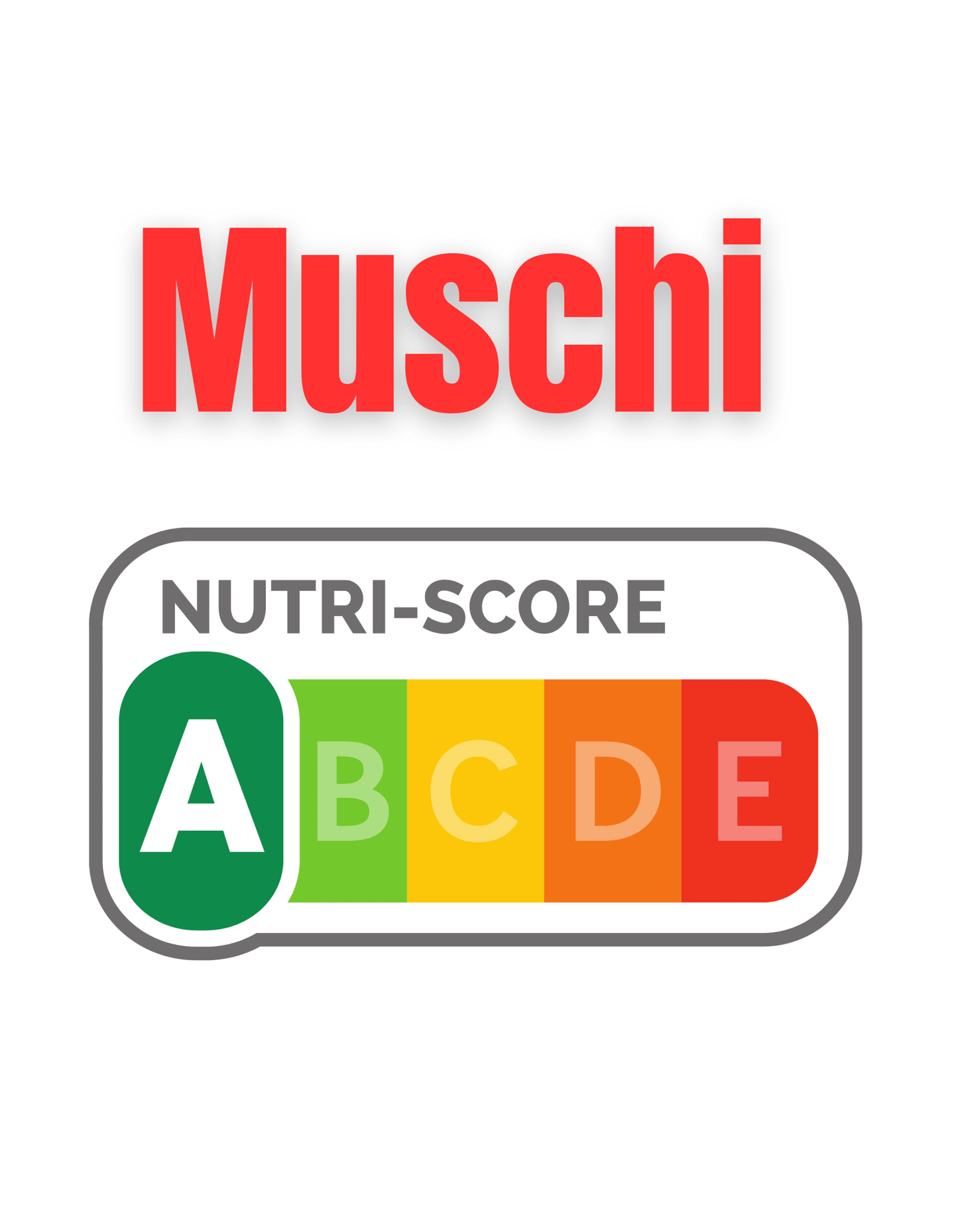 Muschi Nutriscore A - Lustiger Unisex - Hoodie