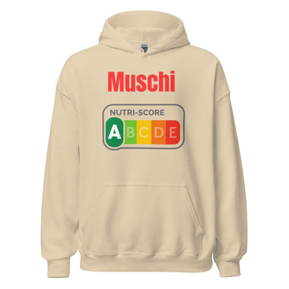Muschi Nutriscore A - Lustiger Unisex - Hoodie