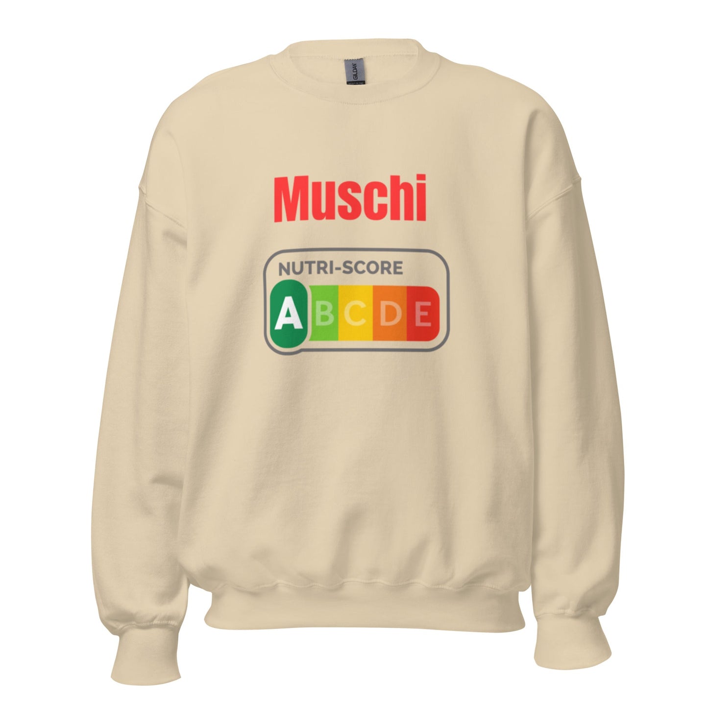Muschi Nutriscore A - Lustiger Unisex - Sweatshirt
