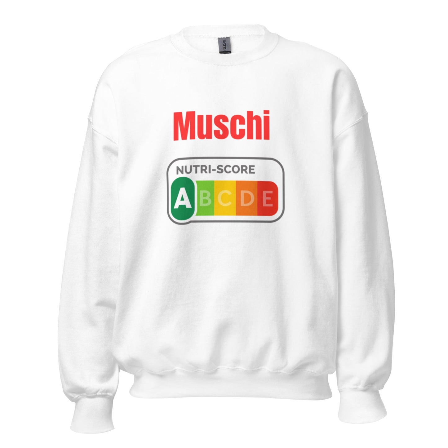Muschi Nutriscore A - Lustiger Unisex - Sweatshirt