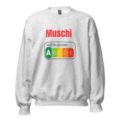 Muschi Nutriscore A - Lustiger Unisex - Sweatshirt