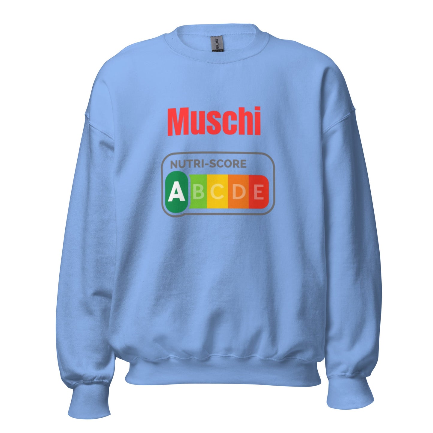 Muschi Nutriscore A - Lustiger Unisex - Sweatshirt