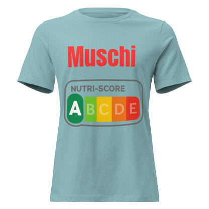 Muschi Nutriscore A - Lustiges Damen T-Shirt
