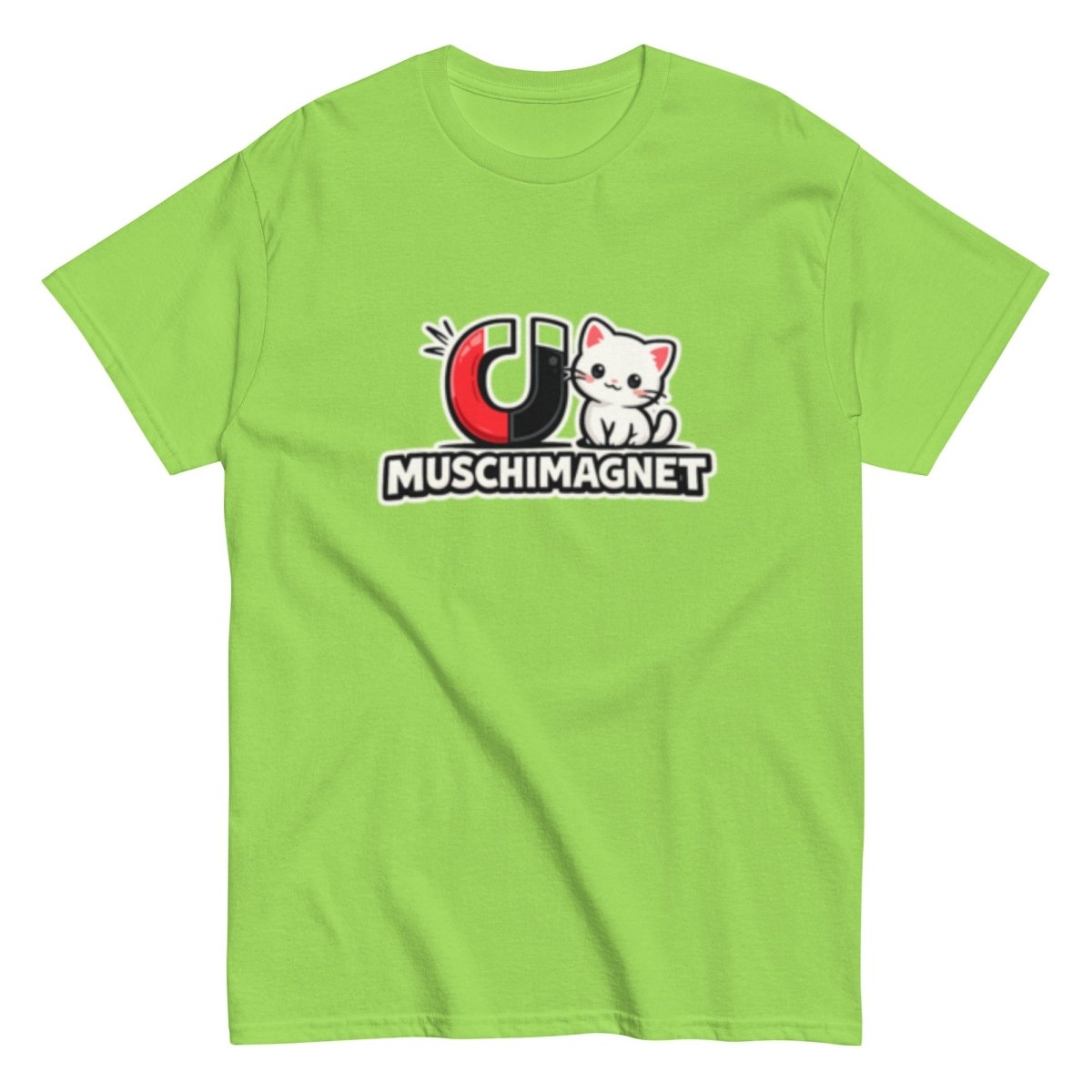 Muschimagnet Humorvoll - Lustiges Party Unisex T-Shirt - SprücheKüche - Druckfrisch & frech
