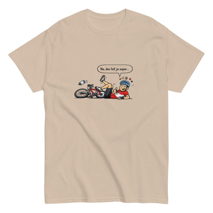 NA LIEF DOCH SUPER - Lustiges Fahrrad Herren T-Shirt - SprücheKüche - Druckfrisch & frech
