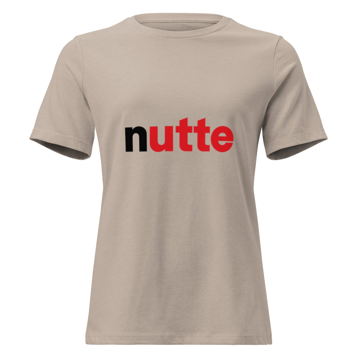NUTTE Humorvoll - Lustiges Frauen T-Shirt - SprücheKüche - Druckfrisch & frech